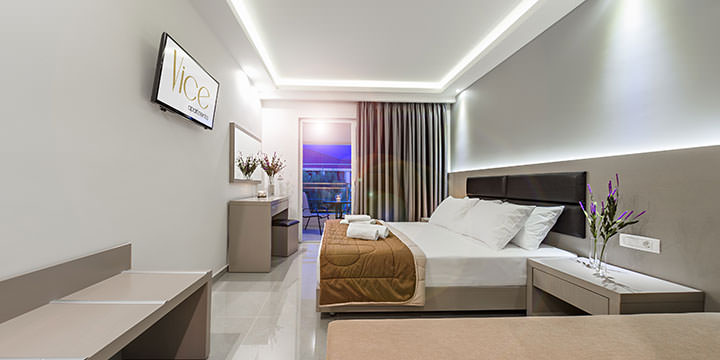 διαμέρισμα με μπαλκόνι - ξενοδοχείο vice hotel λαγανάς ζάκυνθος